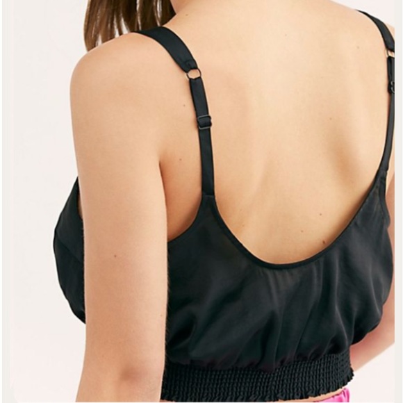 NWT Free People You Honey Brami in Black OB 991031 - Picture 3 of 7